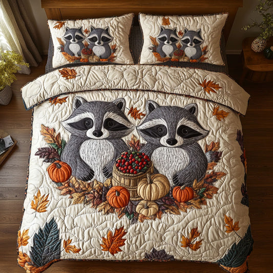 Fall Fuzzies In Harvest WY2608038CL Duvet Cover Set