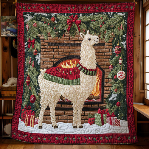 Festive Llama CW1811030CL Quilt