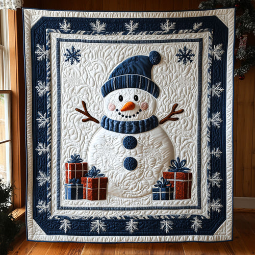 Blissful Snowman WN0309007CL Quilt