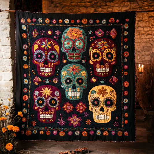 Nueve Calaveras WJ1908005CL Quilt