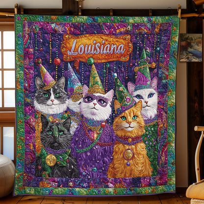 Festive Cat WN1403068CL Quilt
