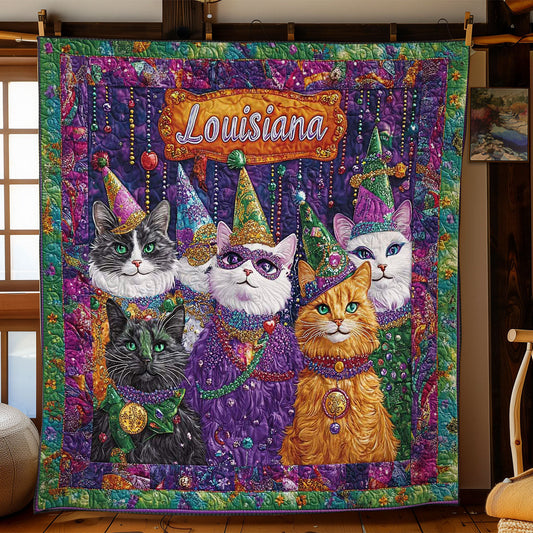 Festive Cat WN1403068CL Quilt