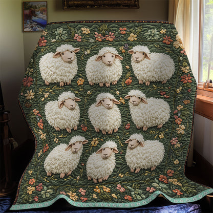 Cozy Sheep WX2012012CL Quilt