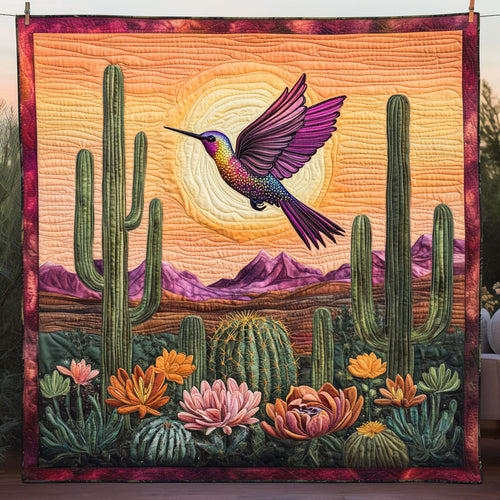 Hummingbird's Cactus LT2011005CL Quilt