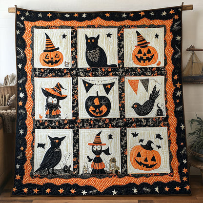 Pumpkin Peek WN0108030CL Quilt