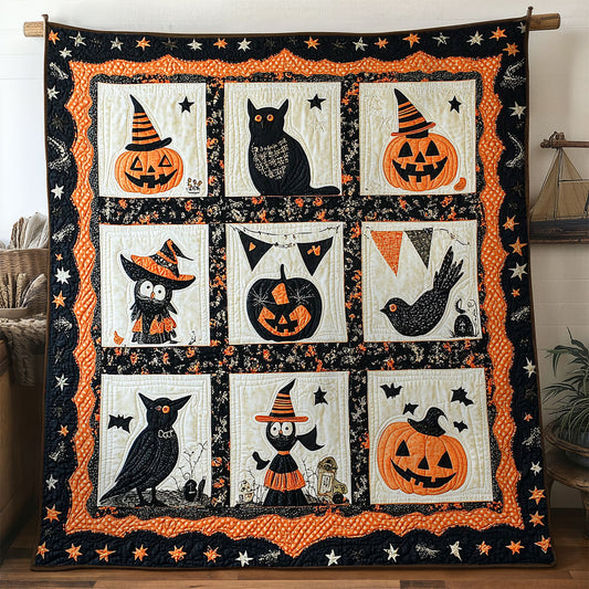 Pumpkin Peek WN0108030CL Quilt