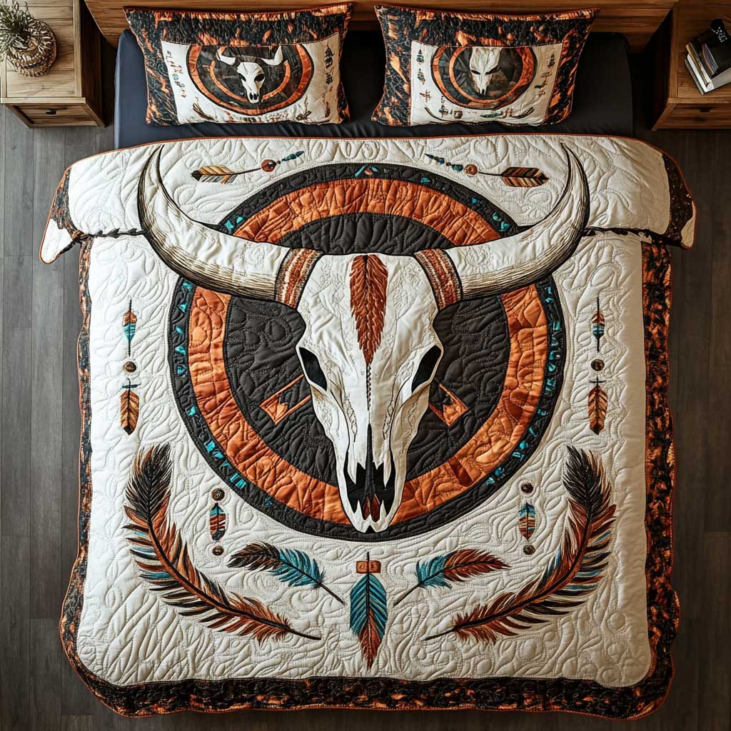 Native Skull CQ1705031CL Duvet Cover Set