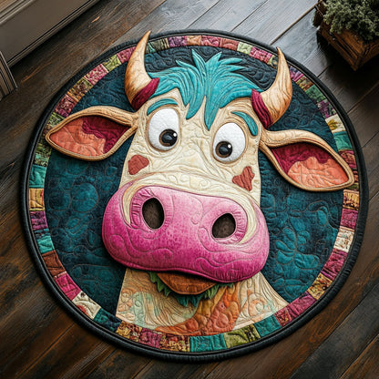 Cowie Farm CM0206036CL Quilted Round Mat