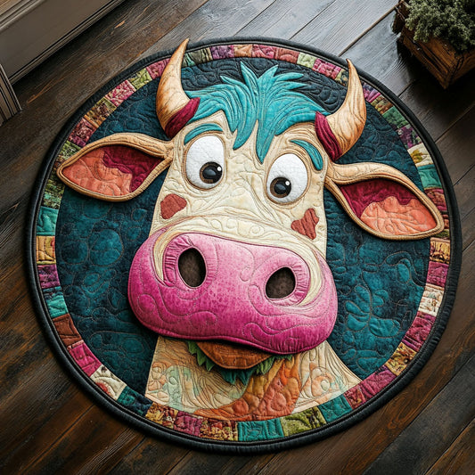 Cowie Farm CM0206036CL Quilted Round Mat