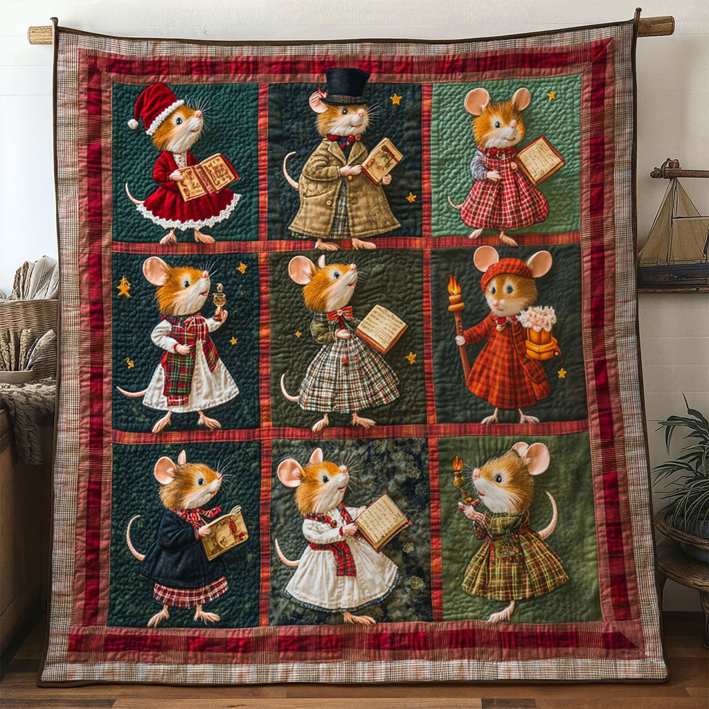 Golden Street Mouse WN1311046CL Quilt