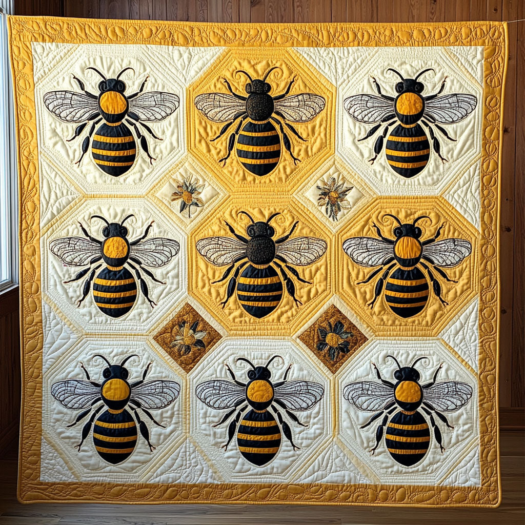 Bee Whispering CW1711020CL Quilt