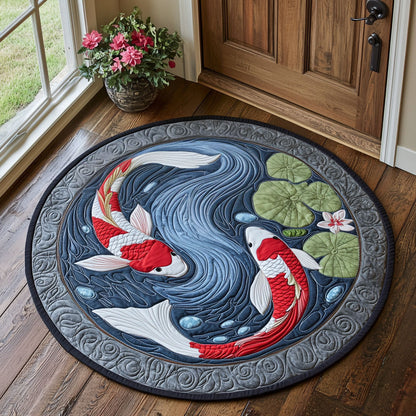 Ying Yang CP1207032CL Quilted Round Mat