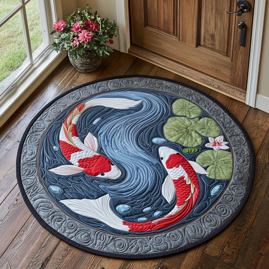Ying Yang CP1207032CL Quilted Round Mat