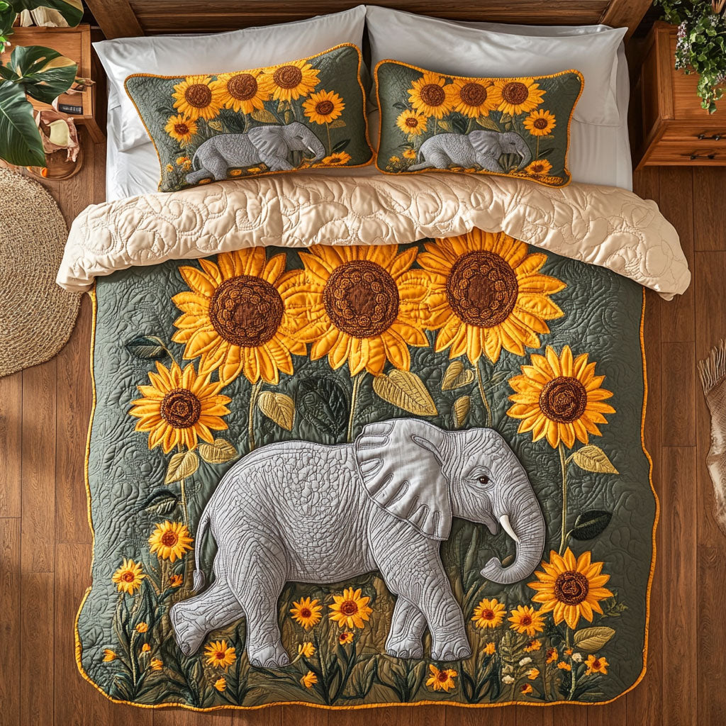 Elephant In Bloom DH1010004CL Duvet Cover Set