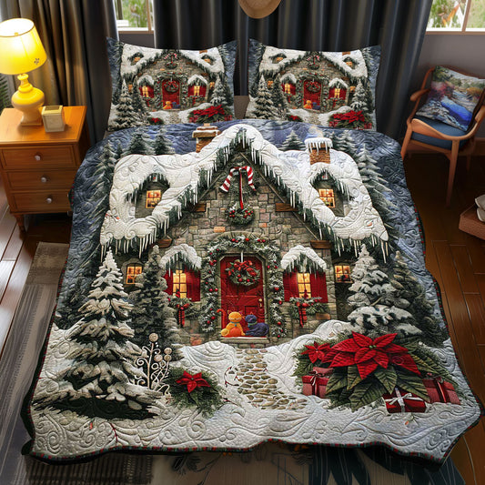 Christmas House Decoration WP2111006CL Duvet Cover Set