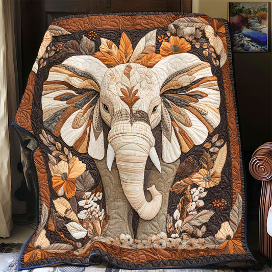 Brown Elephant WX0805005CL Quilt