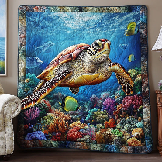 Turtle Sea WT1610026CL Quilt