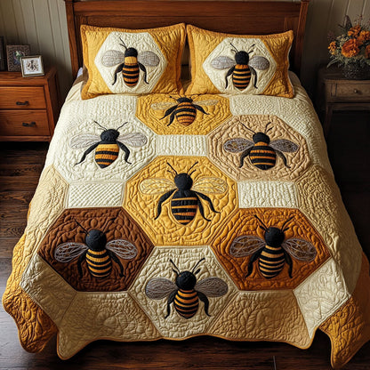 Honeycomb Bee WN1511056CL Duvet Cover Set
