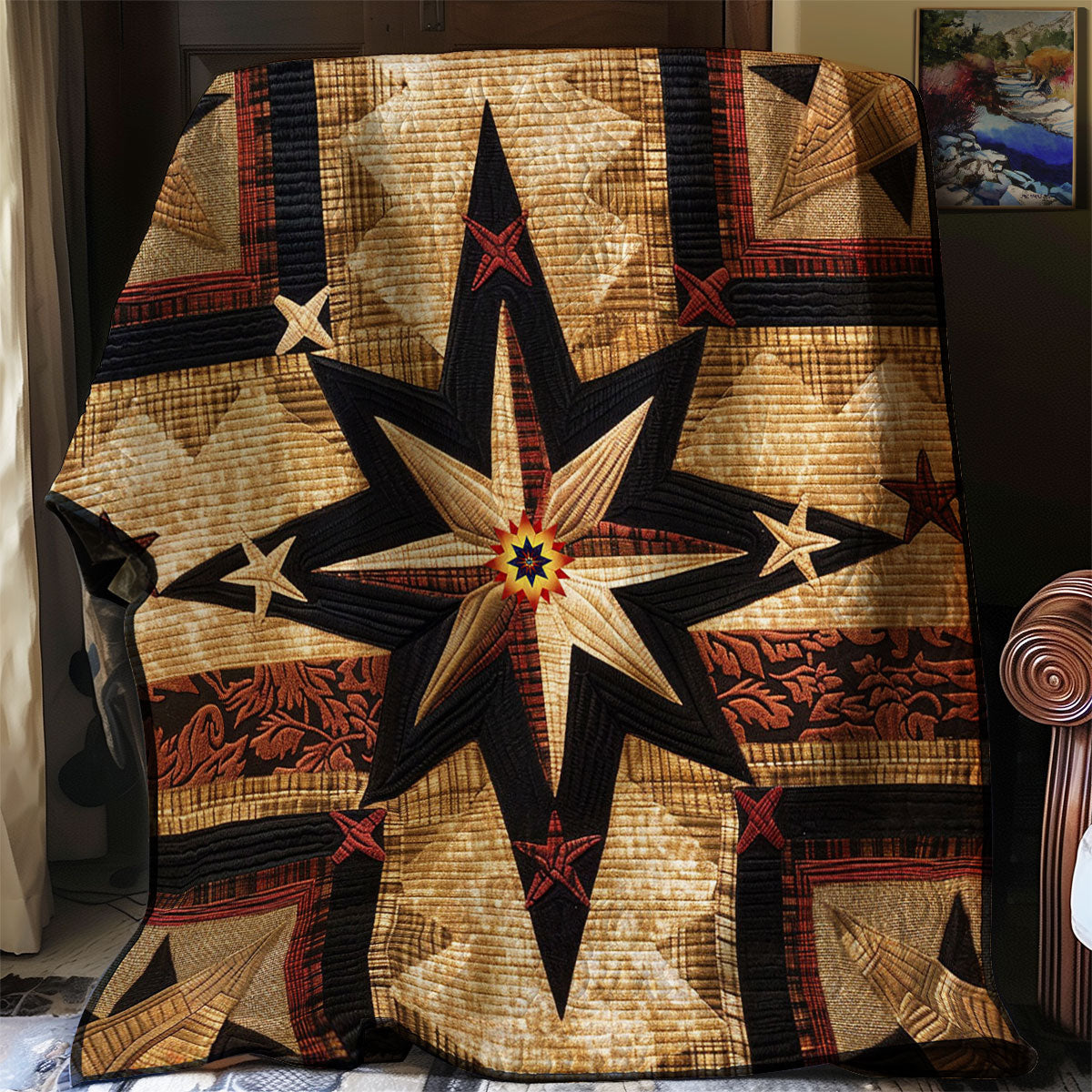 Texas Star WJ0212034CL Quilt