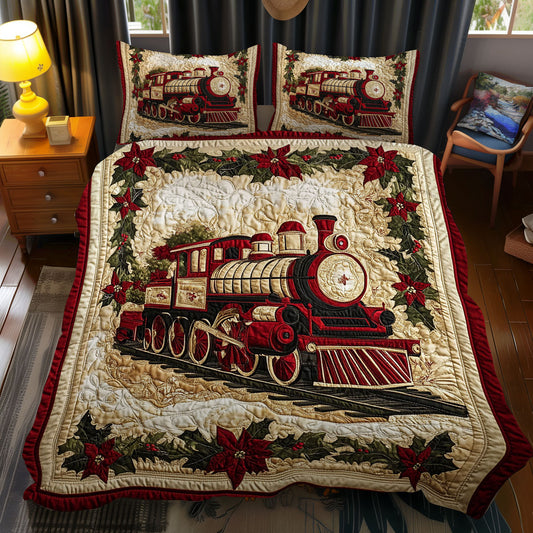 Christmas Train WJ0212045CL Duvet Cover Set