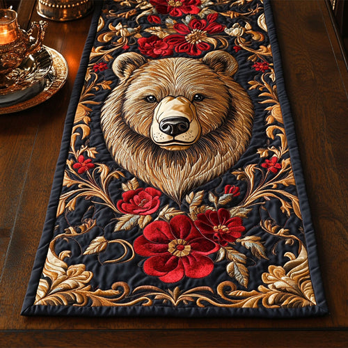 Bear Glow CM2504028CL Quilted Table Runner