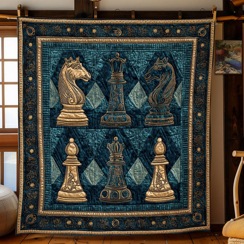 Chess Pieces WY2201053CL Quilt