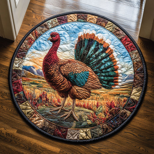 Wild Turkey CM2705011CL Quilted Round Mat