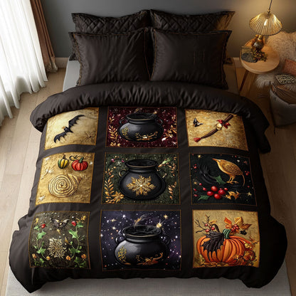 Frosted Witch Cauldron WN1408038CL Duvet Cover Set