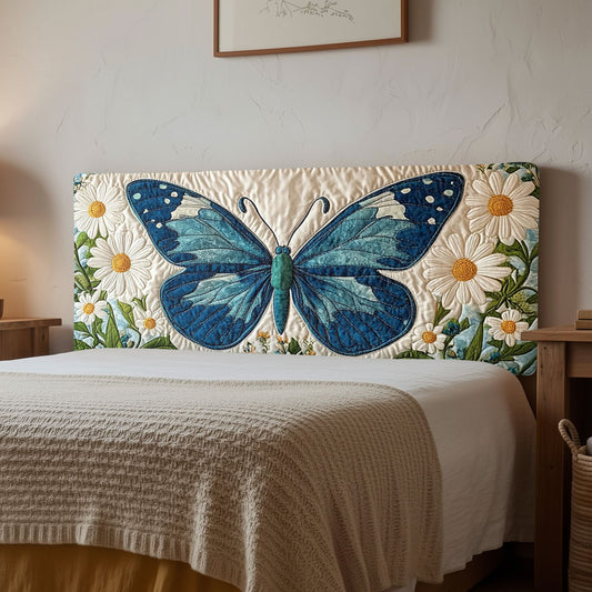 Bloom Daisy Butterfly CW1812001CL Quilted Headboard Slipcover