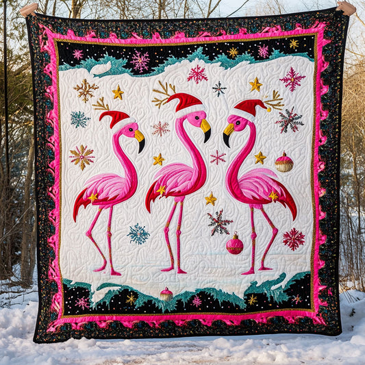 Flamingo Winter Glow WN0210071CL Quilt