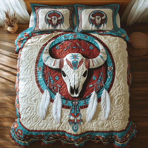 Sacred Native Bones WY1908069CL Duvet Cover Set