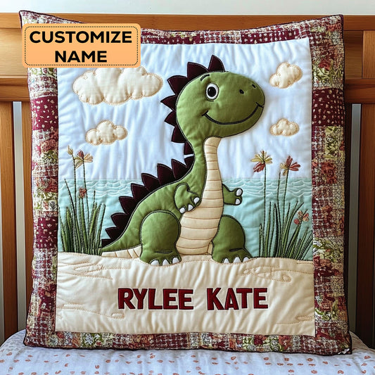 Waddle In The Wild WJ1707010CL Personalized Baby Quilt
