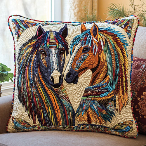 Native Horse Dream CW0701095CL Quilt Pillow Case