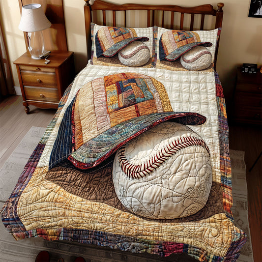 Baseball Patchwork WX0312029CL Duvet Cover Set