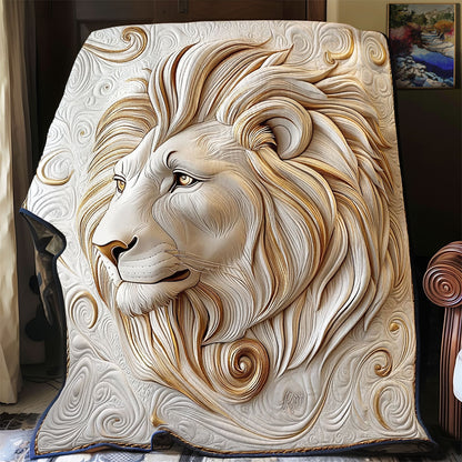 Golden Glory Lion YR2001038CL Quilt