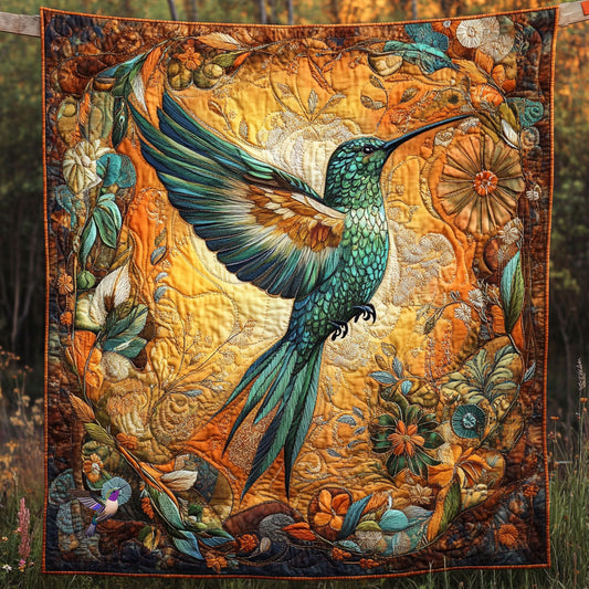 Vintage Hummingbird WU2610050CL Quilt