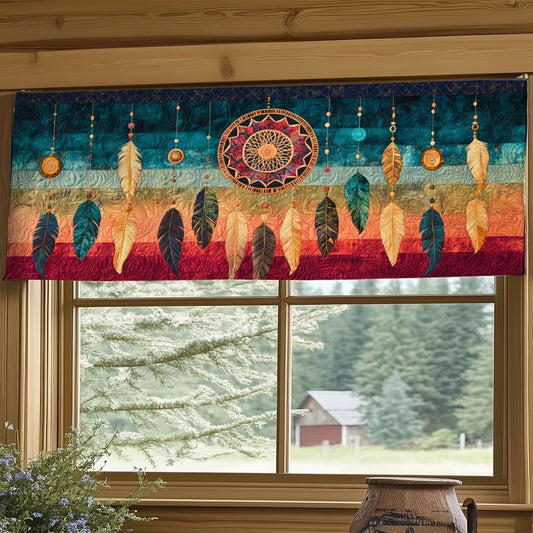 Spirit Catcher WY0605034CL Quilted Valance