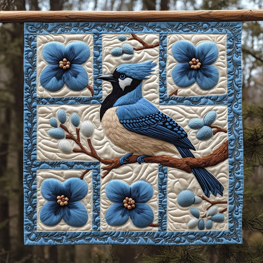 Blue Jay Curious XK2409003CL Quilt