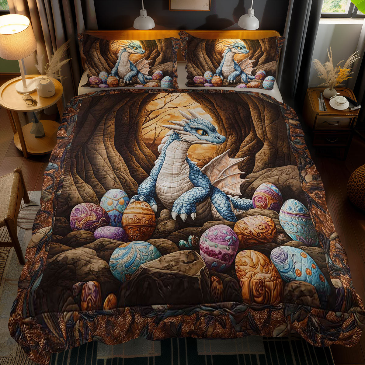 Blue Dragon’s Nest WN1701089CL Duvet Cover Set