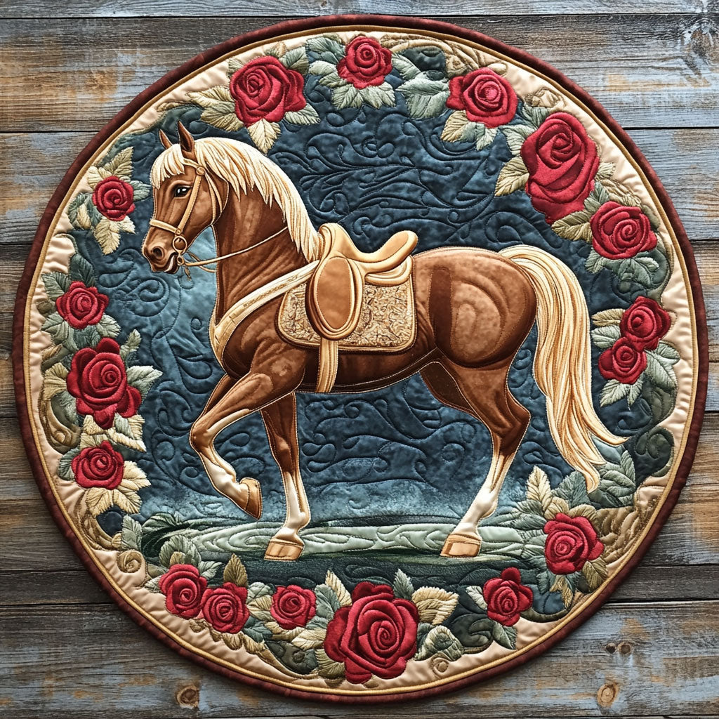 Rose Knight CW2207031CL Quilted Round Mat