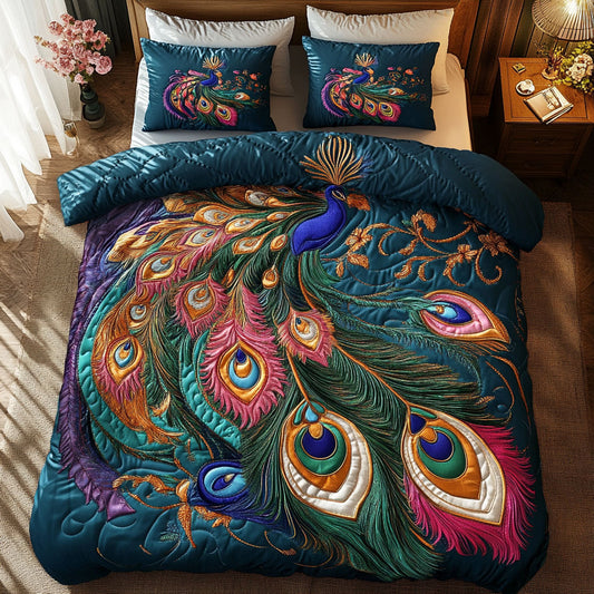 Beautiful Feather CW2609023CL Duvet Cover Set