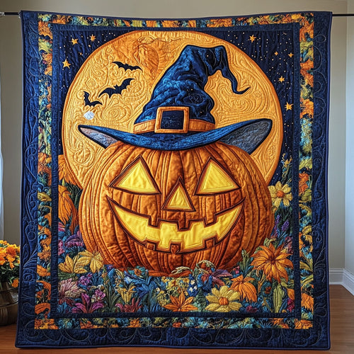 Jack O Lantern Witch WY1508092CL Quilt