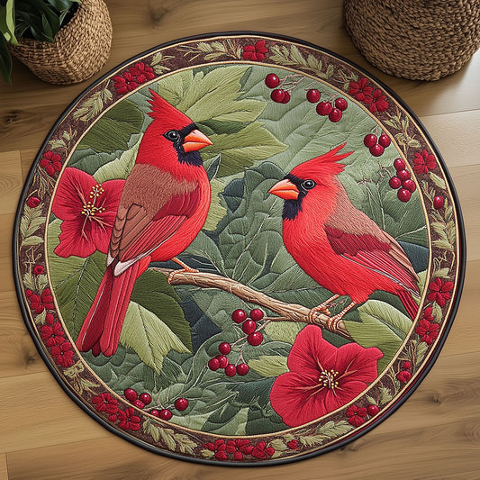 Cardinal Harmony WN0107026CL Quilted Round Mat