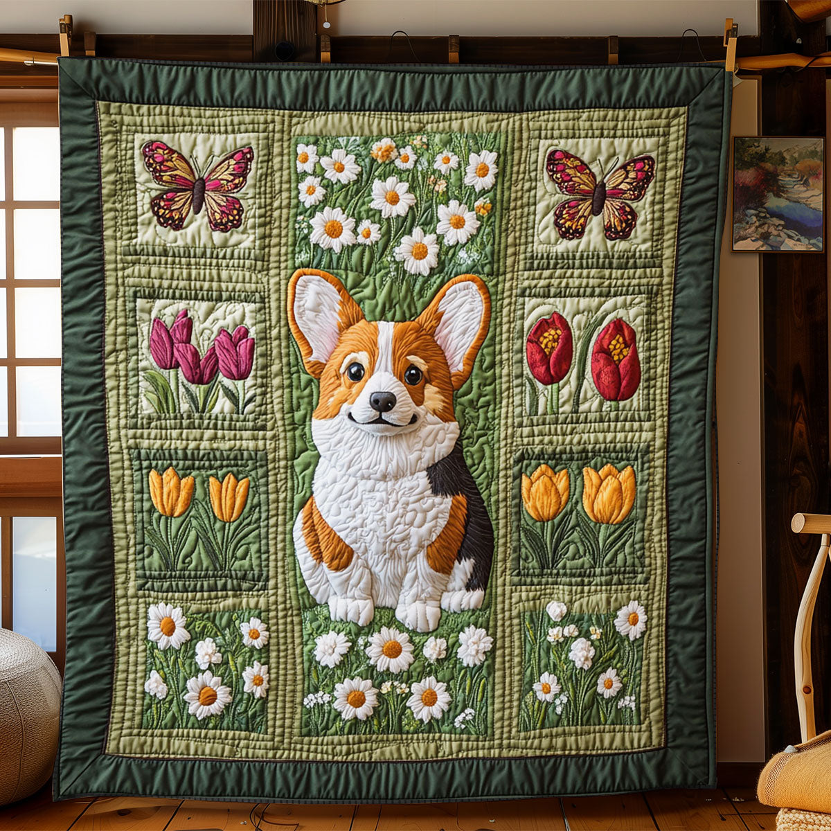 Bloomfield Paws CP1208061CL Quilt