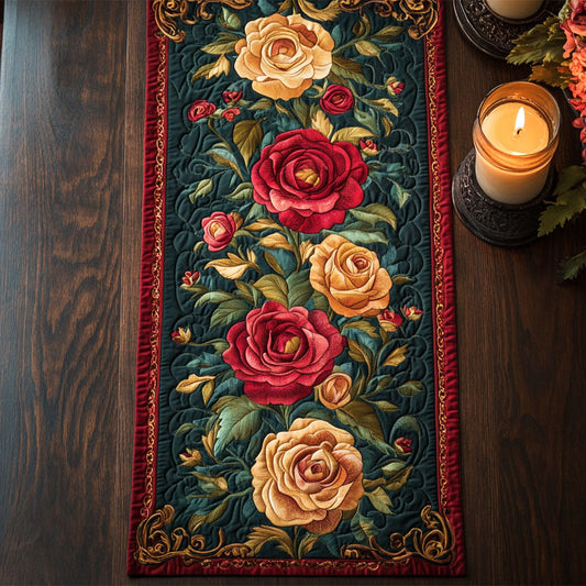 Petal Dance CM1605003CL Quilted Table Runner
