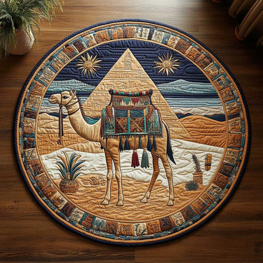 Ancient Culture CQ2205012CL Quilted Round Mat