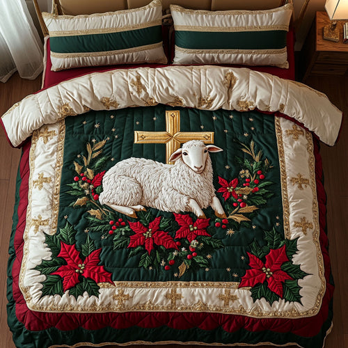 Holy Night Sheep WN3010035CL Duvet Cover Set