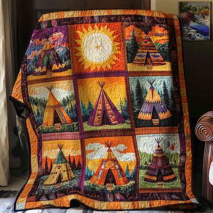 Sunlit Spirit Tepee WJ0601017CL Quilt