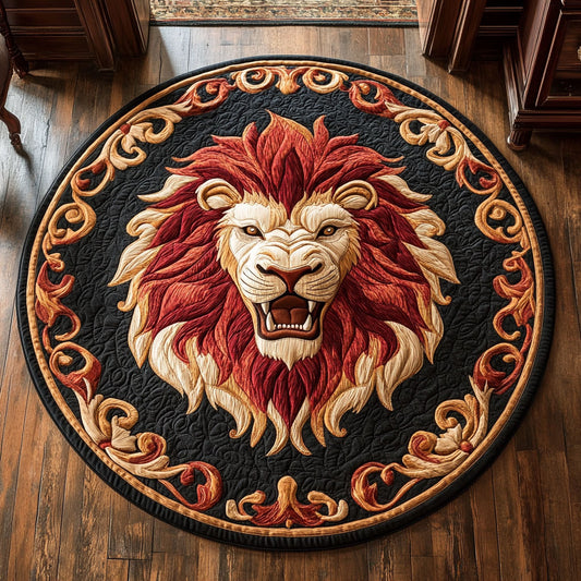 Majestic Roar CP0409007CL Quilted Round Mat
