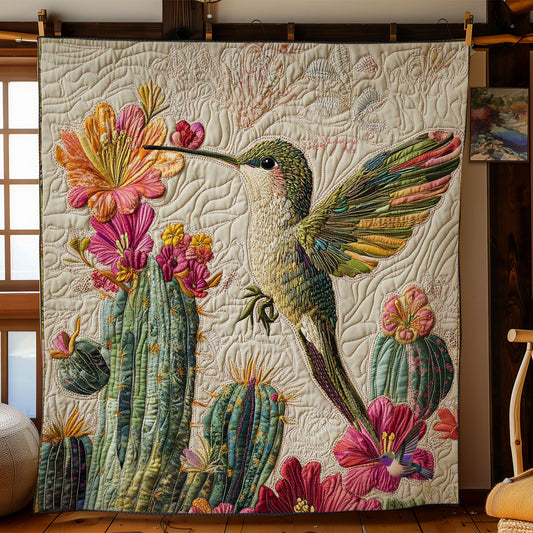 Cactus Hummingbird WN2311075CL Quilt